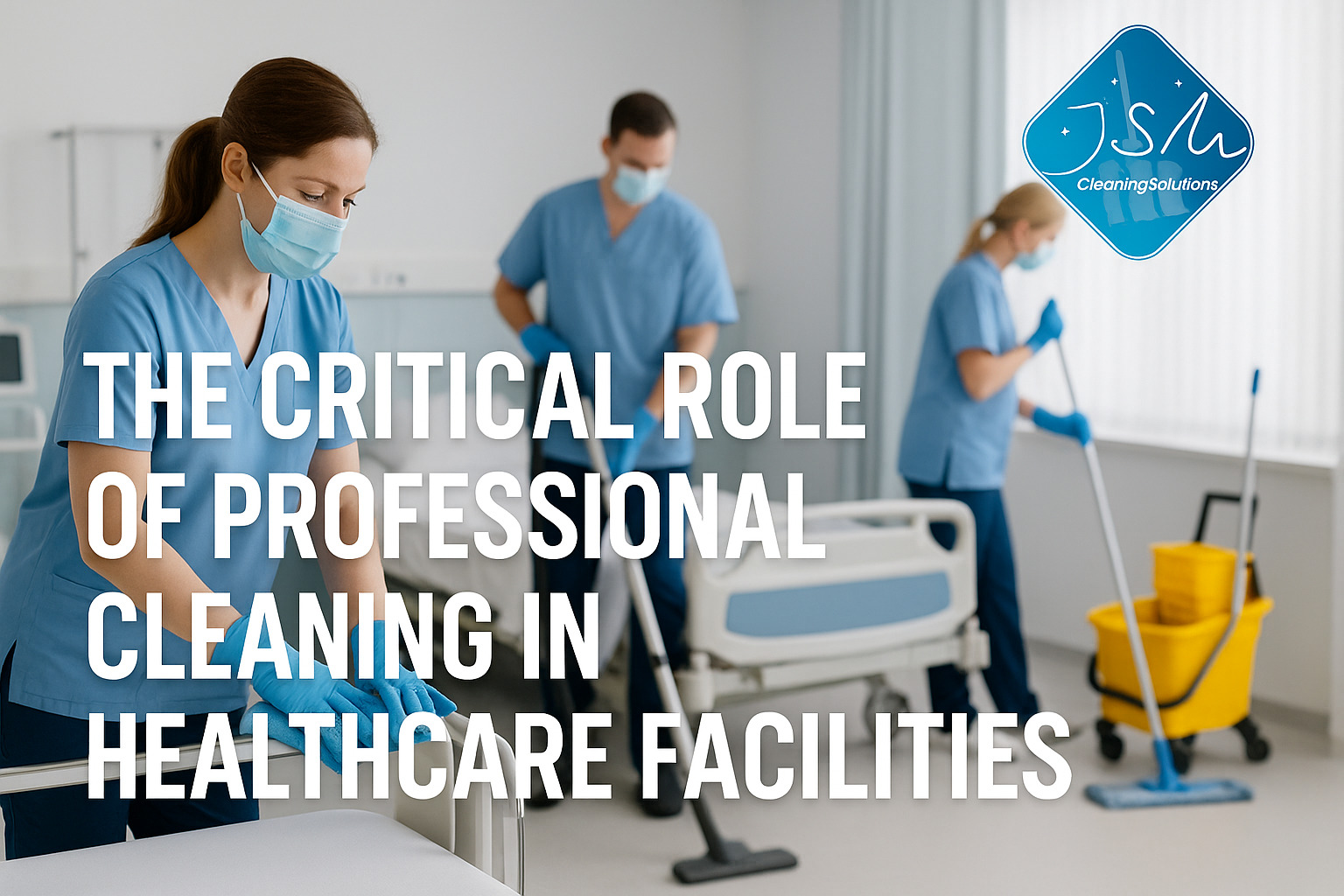 🧼 The Critical Role of Professional Cleaning in Healthcare Facilities