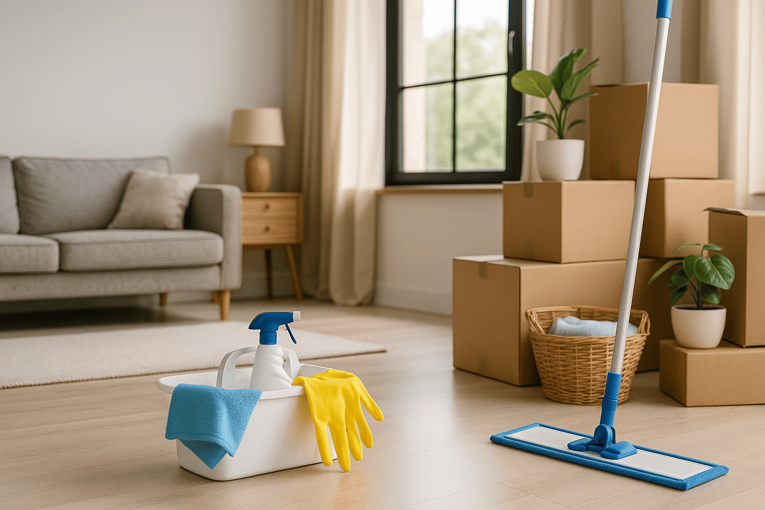 Move in and out cleaning